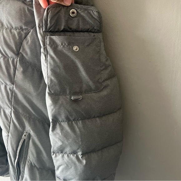 Eddie Bauer Grey Down Puffer Jacket Size XL - Picture 8 of 12